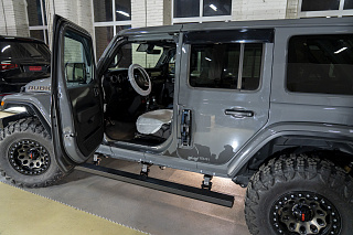Электрические Пороги ATS для JEEP Wrangler 4d JK (2007-2018)