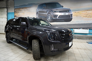 Электрические Пороги ATS для Cadillac Escalade IV ESV Long 2014-2020